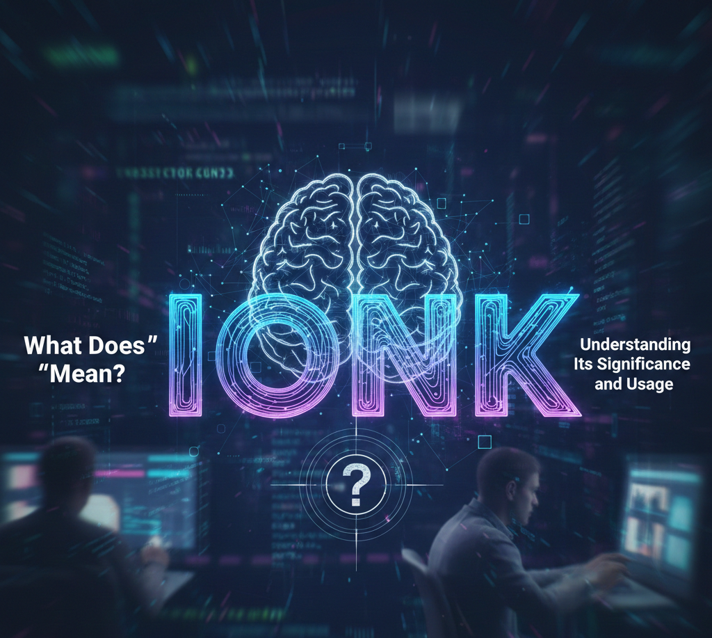 What Does "IONK" Mean? Understanding Its Significance and Usage