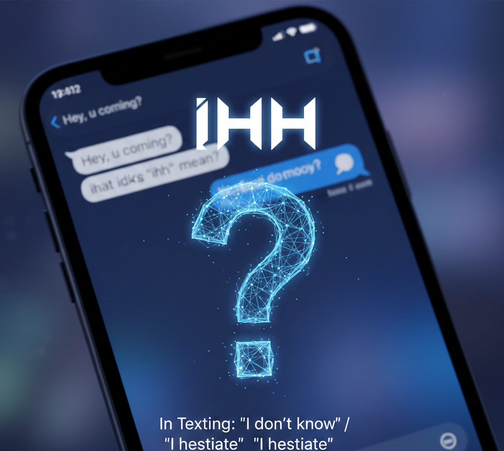 What Does "IHH" Mean in Text? Here's What It Really Stands For
