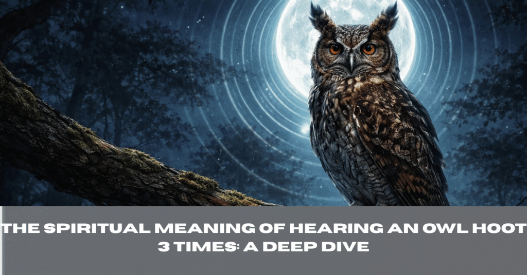 The Spiritual Meaning of Hearing an Owl Hoot 3 Times: A Deep Dive
