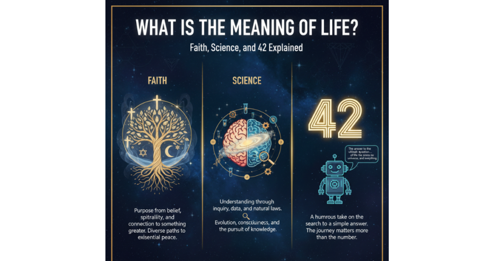 What Is the Meaning of Life? Faith, Science, and 42 Explained