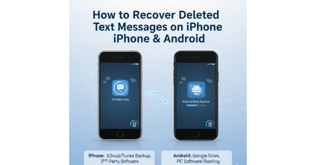 How to Recover Deleted Text Messages on iPhone & Android