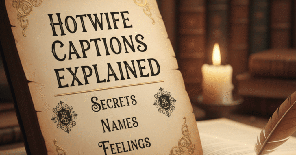 Hotwife Captions Explained: Secrets, Names, and Feelings