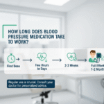 How Long Does Blood Pressure Medication Take to Work?