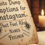 Photo Dump Captions for Instagram That Feel Real