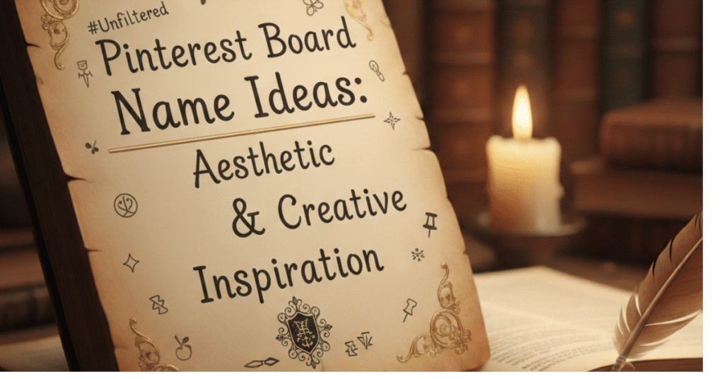 Pinterest Board Name Ideas: Aesthetic & Creative Inspiration