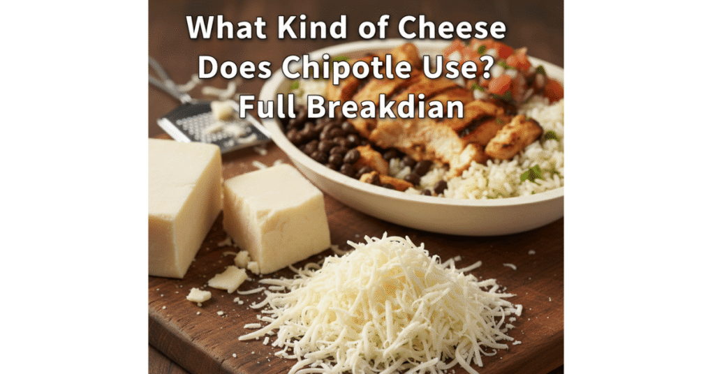 What Kind of Cheese Does Chipotle Use? Full Breakdown