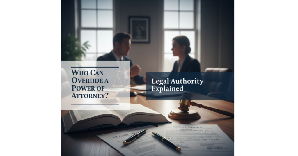 Who Can Override a Power of Attorney? Legal Authority Explained