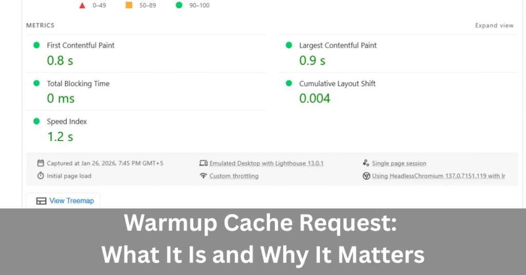 Warmup Cache Request: What It Is and Why It Matters