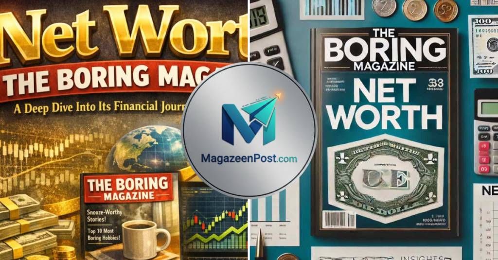Net Worth The Boring Magazine
